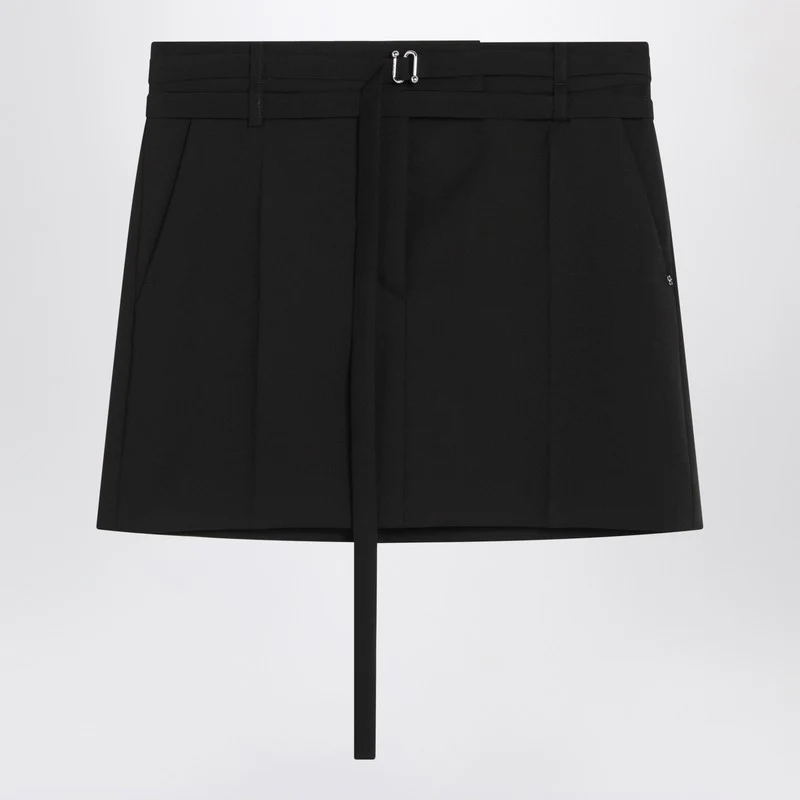 Sportmax Women's Mini Skirt In Wool