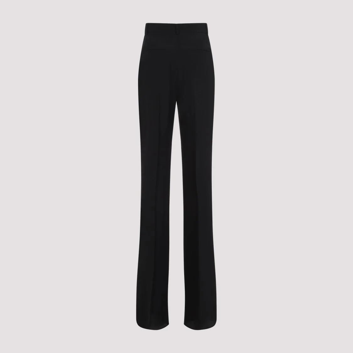 Orario Black Viscose Pants
