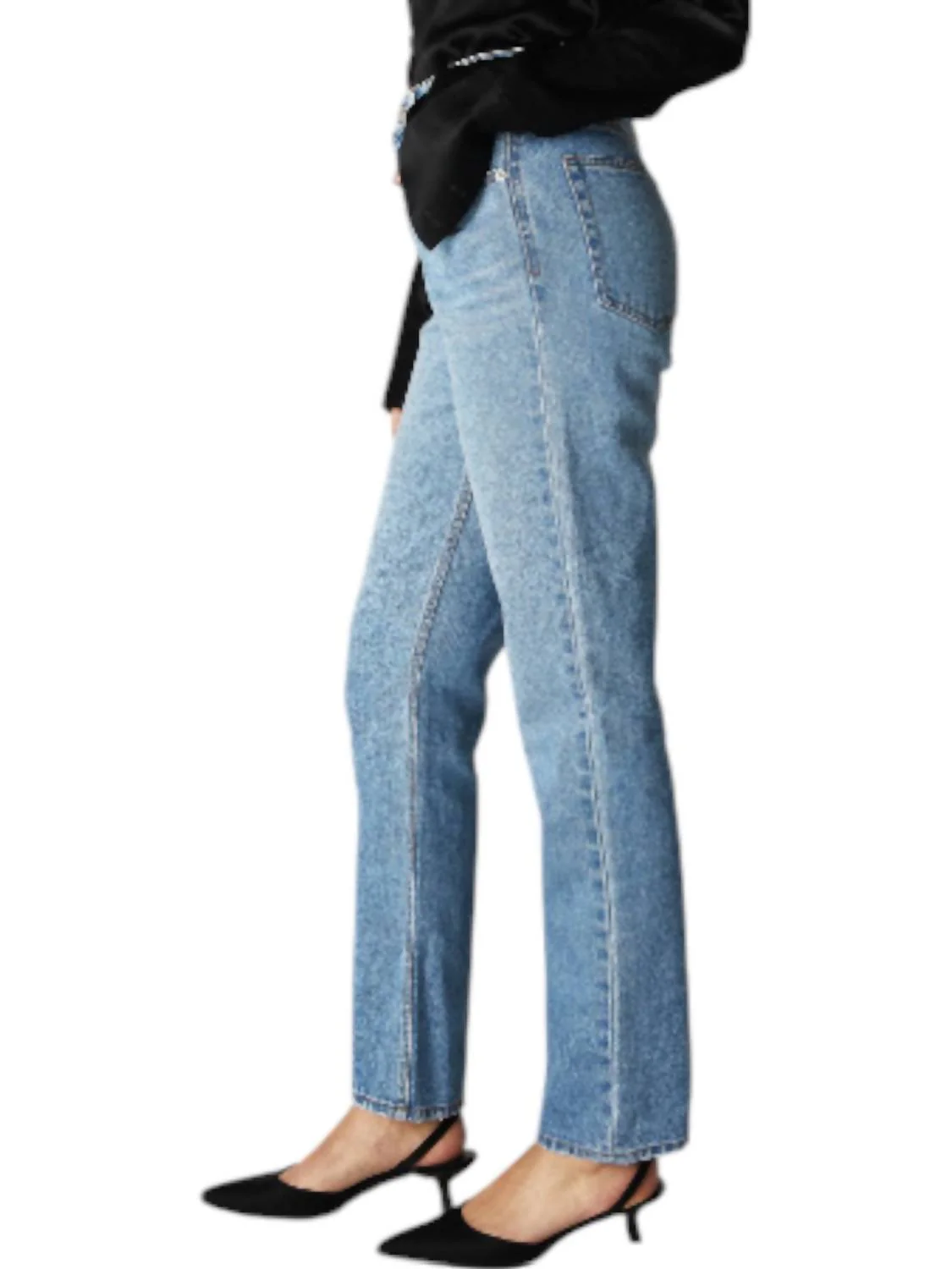 Sloane Cigarette Jeans In Miracle Mile