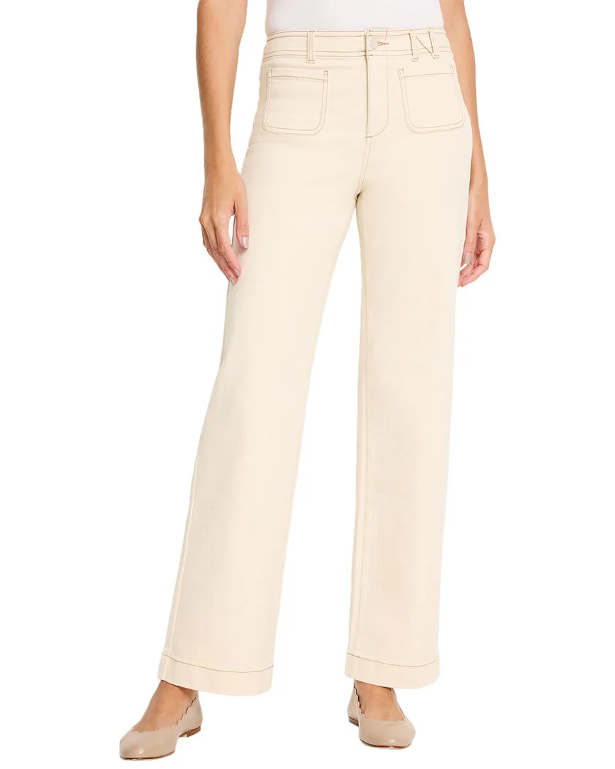 NIC+ZOE High Rise Wide Leg Pocket Jean