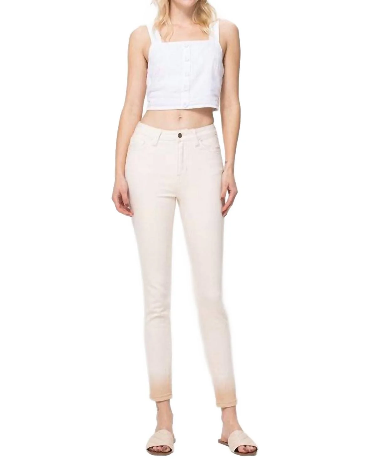 Oliver Ombre Skinny Jeans In Light