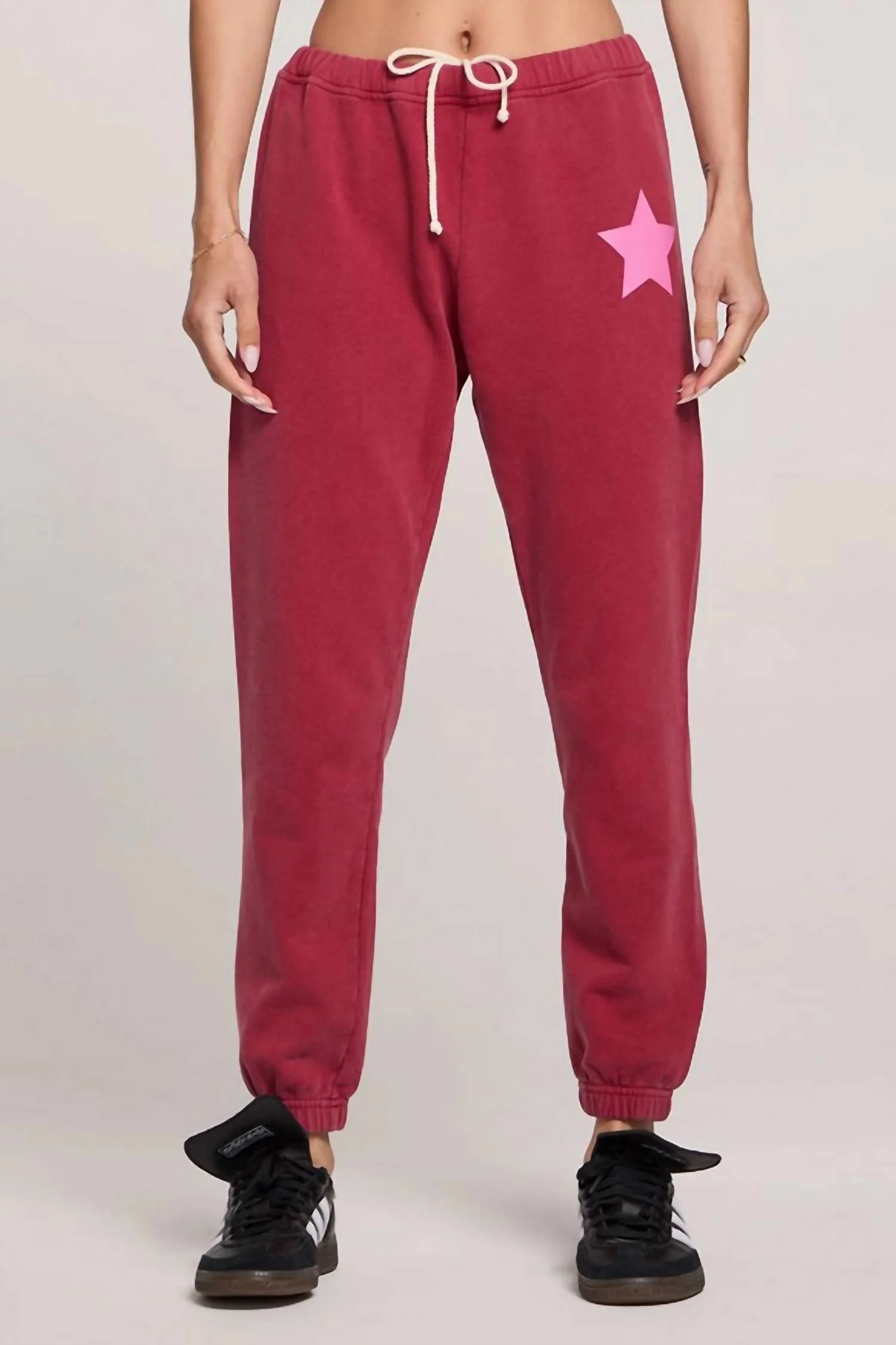 Amara Star Jogger In Crimson