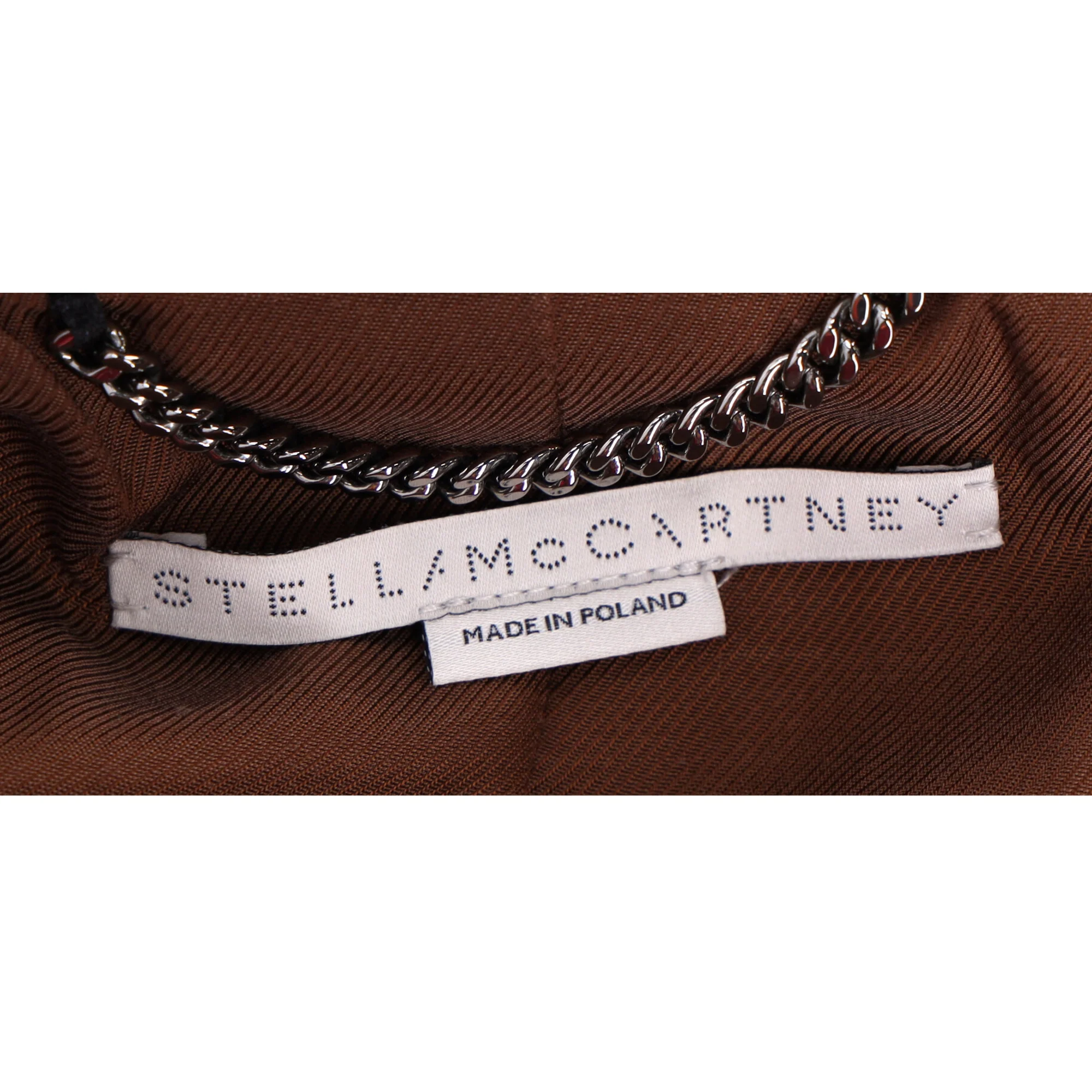 Stella McCartney Oversized  Blazer in Brown Wool