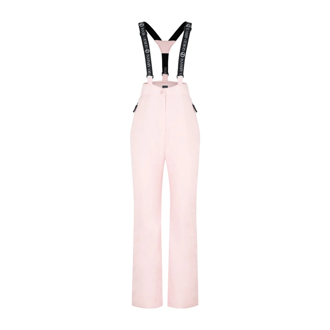 Chalk Pink Polyester Trousers