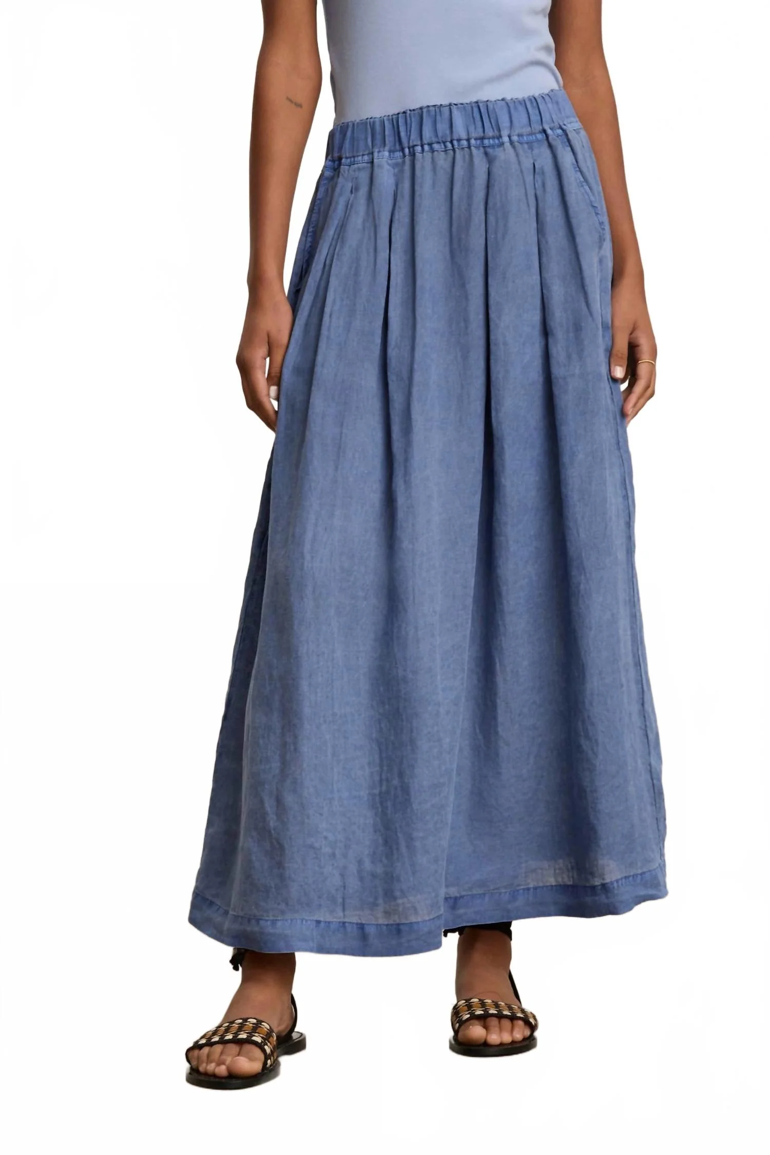 Linda Skirt In Indigo