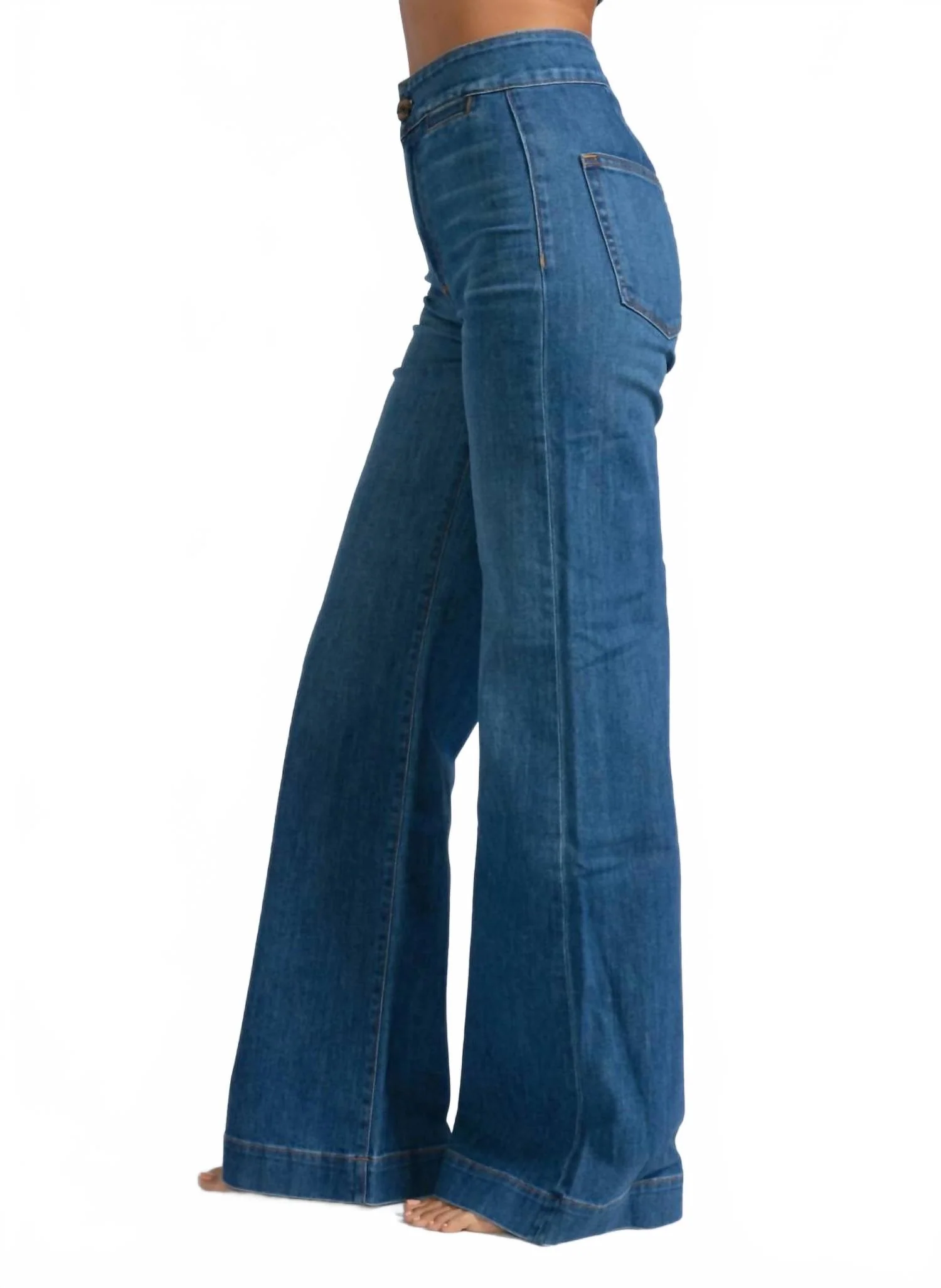 Brighton Wide Leg In Mercury