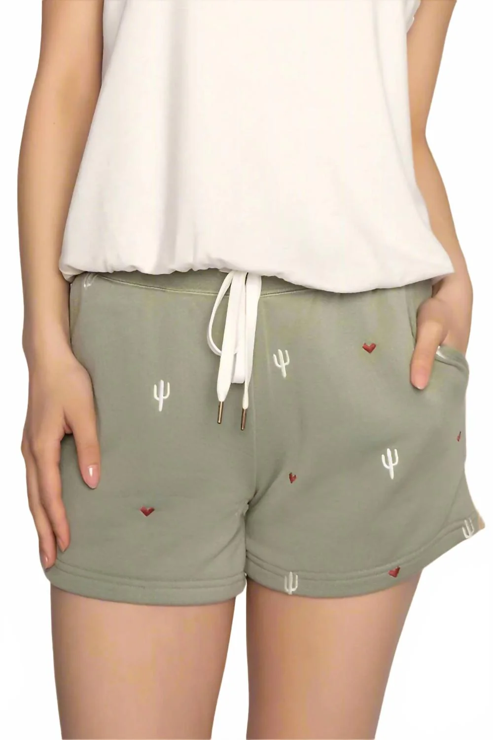 Wild Lands Lounge Short In Light Olive