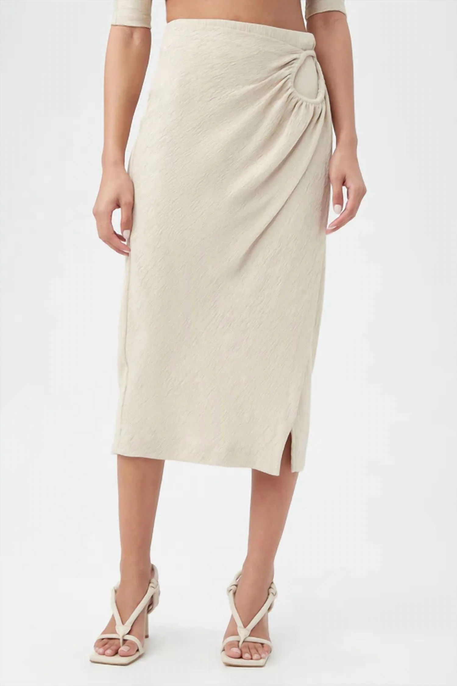 Abiba Skirt In Sahara Stone