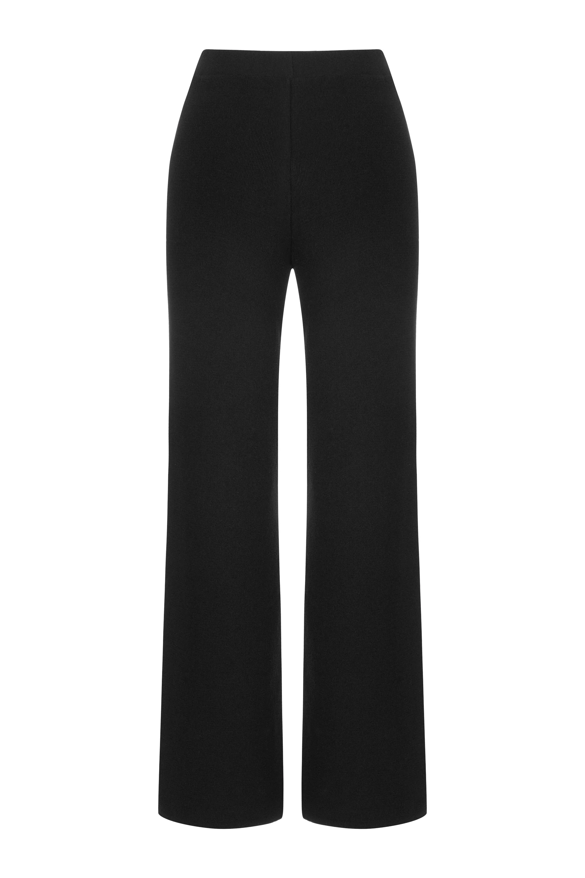 High Waist Knit Pants