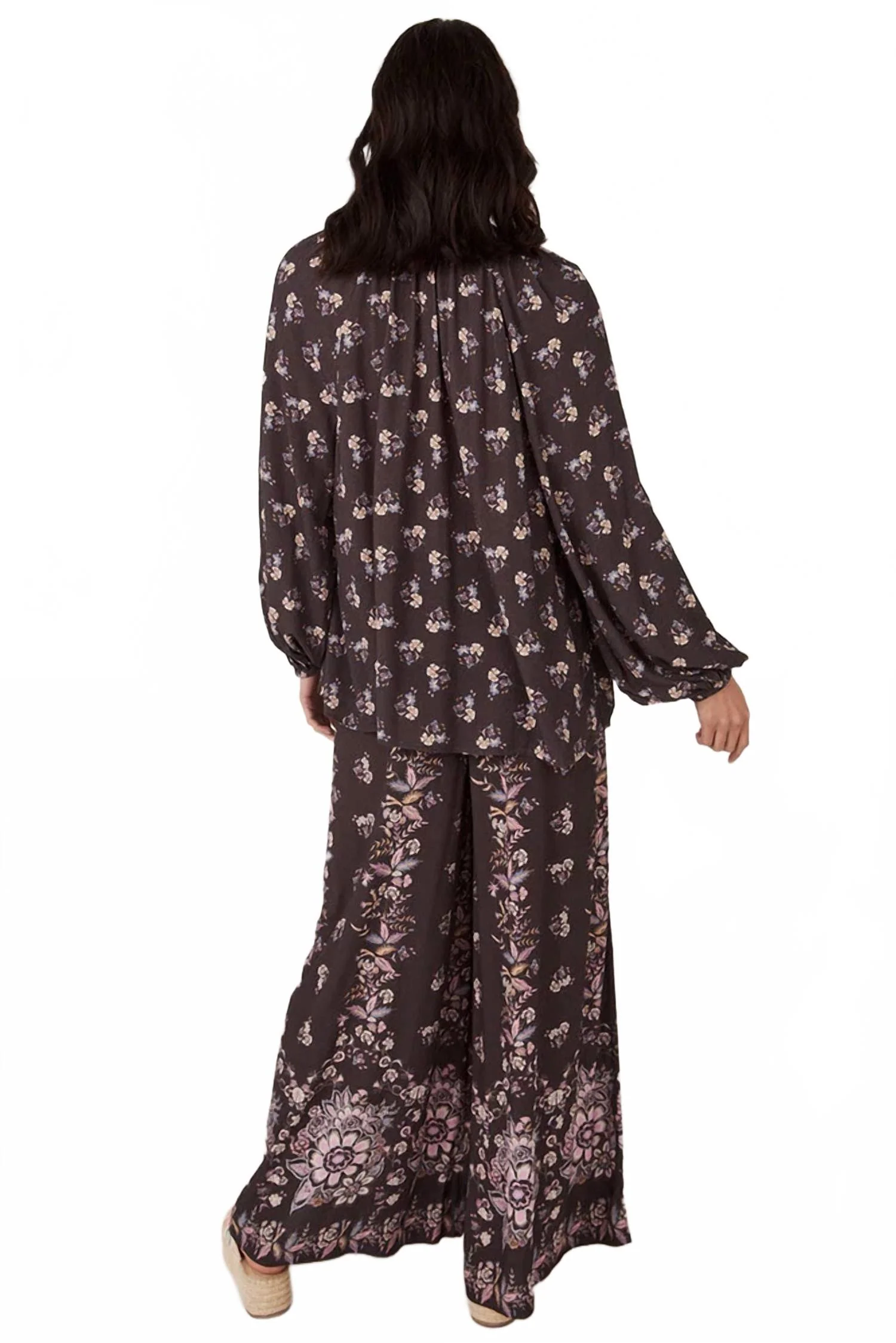 Rebel Spirit Wide Leg Pant In Hyacinth