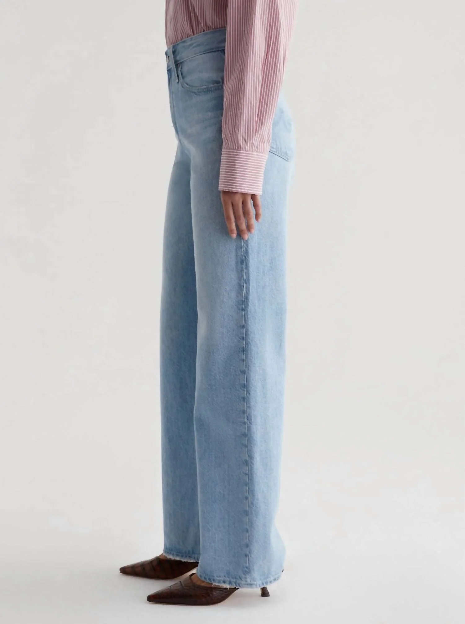 Kora High-Rise Wide Leg Pant In Sunset Blues