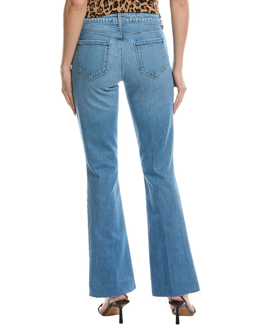 L'AGENCE Sneeki Low-Rise Sneaker Straight Jean