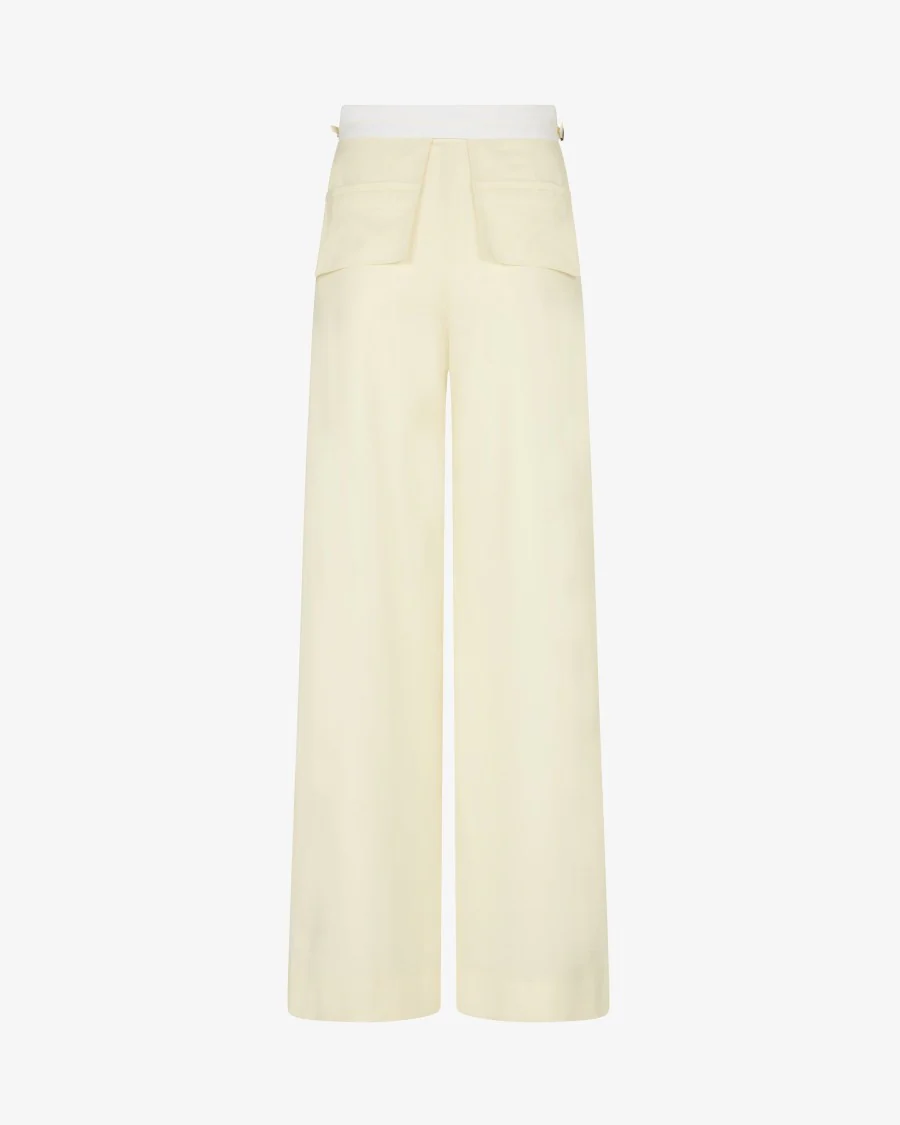 Inside Out Trouser - Ivory