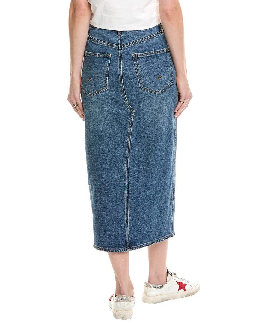 HUDSON Jeans Reconstructed Midi Skirt