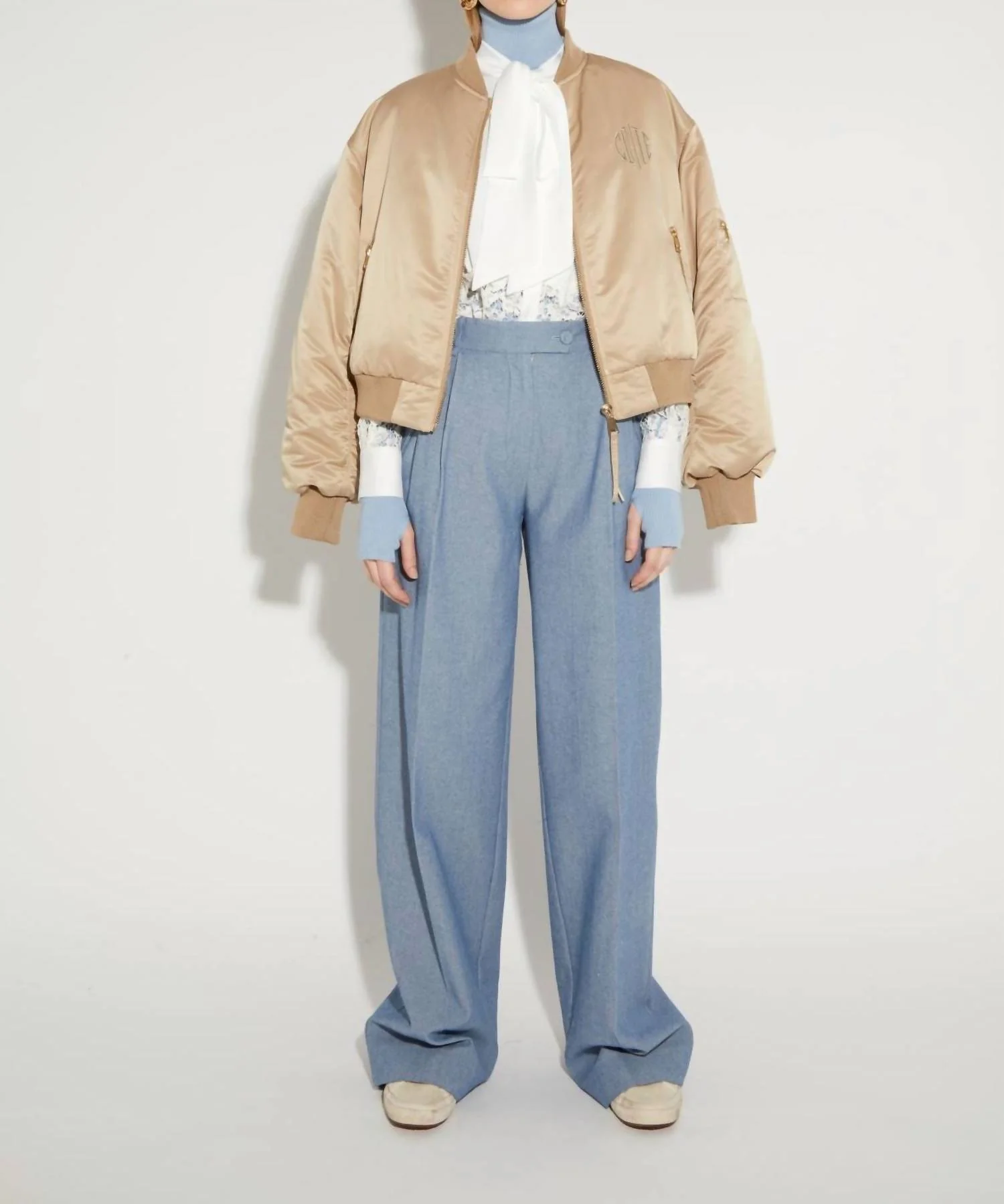 Lea Pant In Light Blue Denim