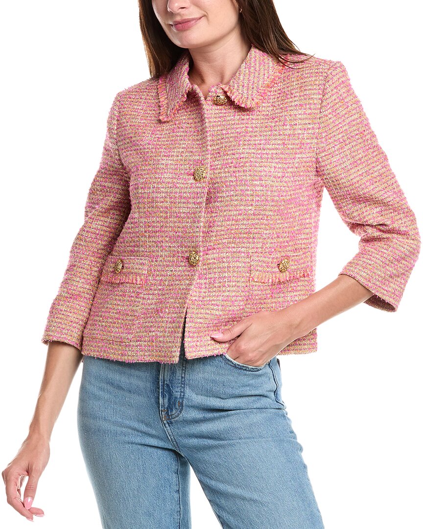 St. John Eyelash Tweed Jacket