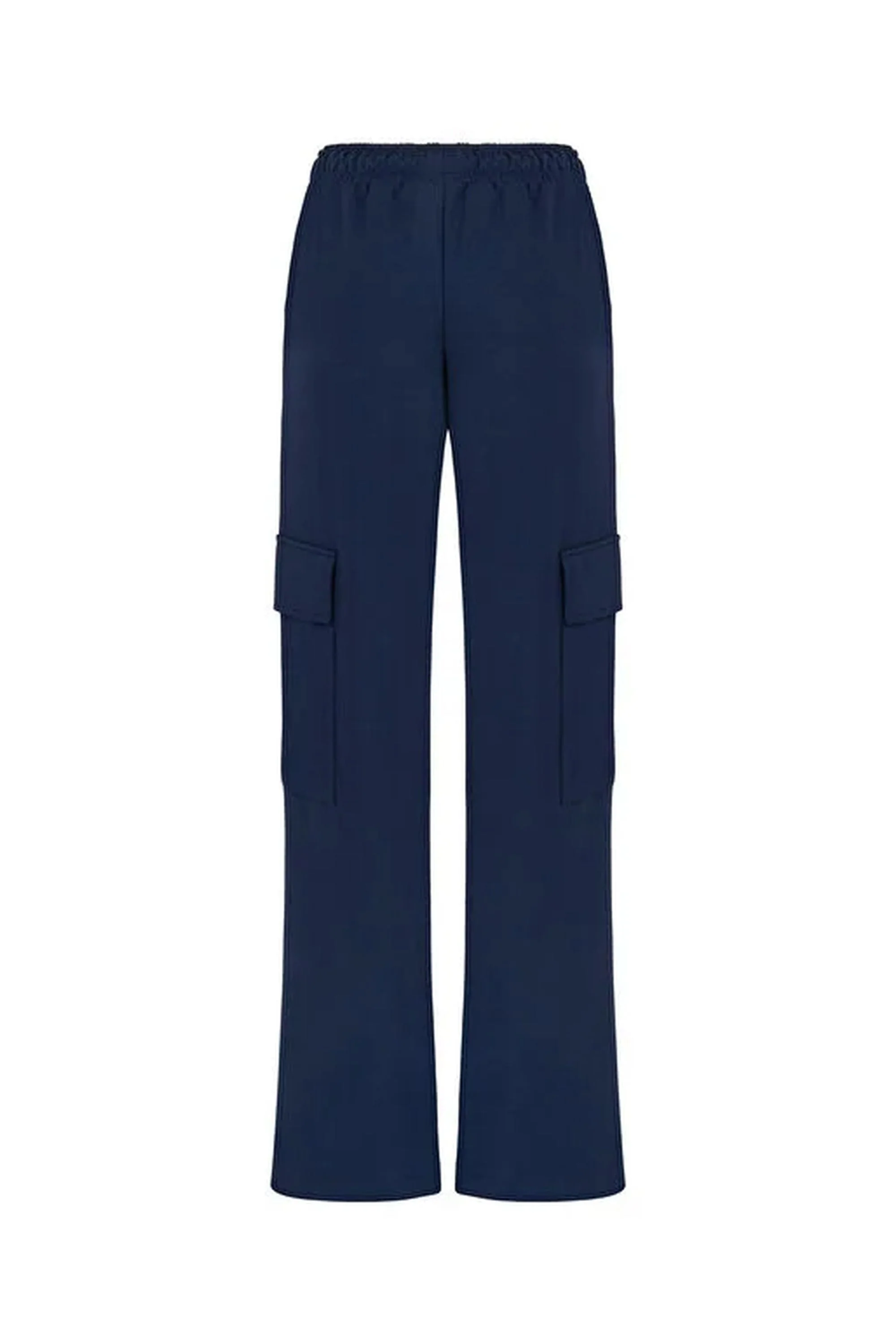 Cargo Pants with Elastic Waistband