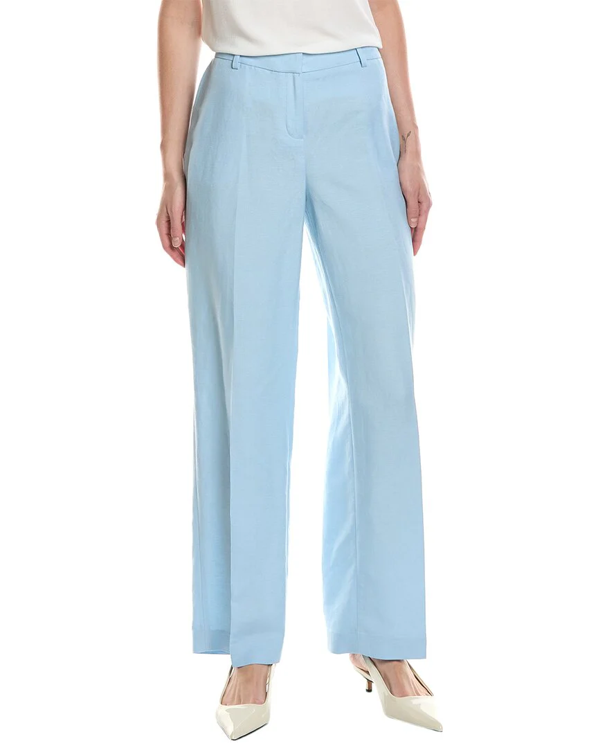 Anne Klein Linen-Blend Pant