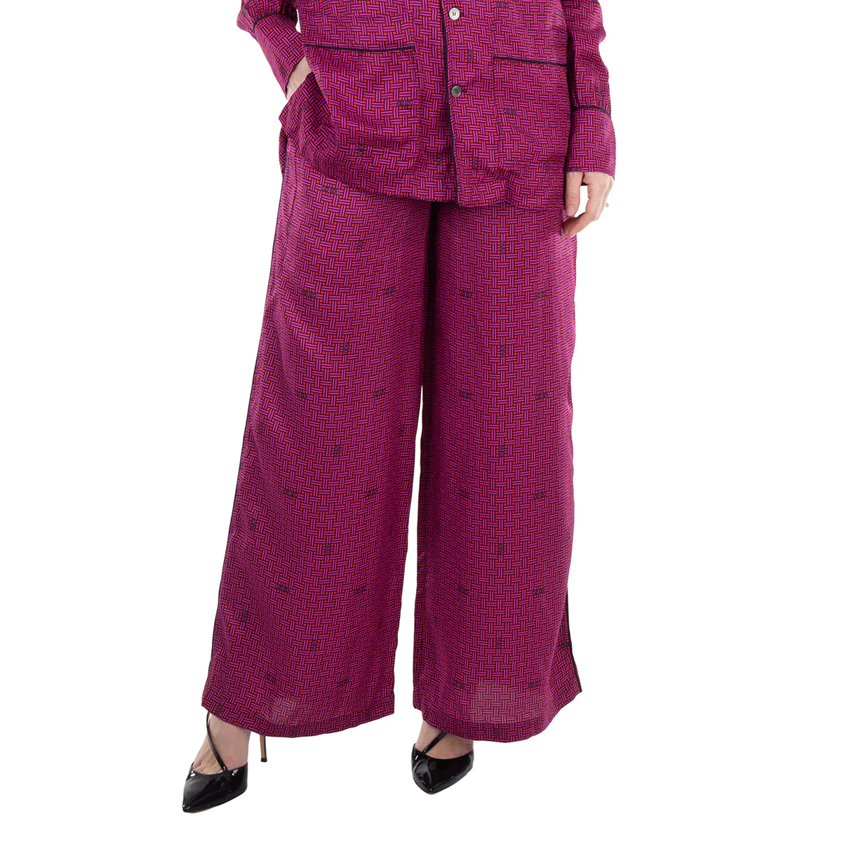 Kenzo Graphic-Print Elasticated Waist Pant