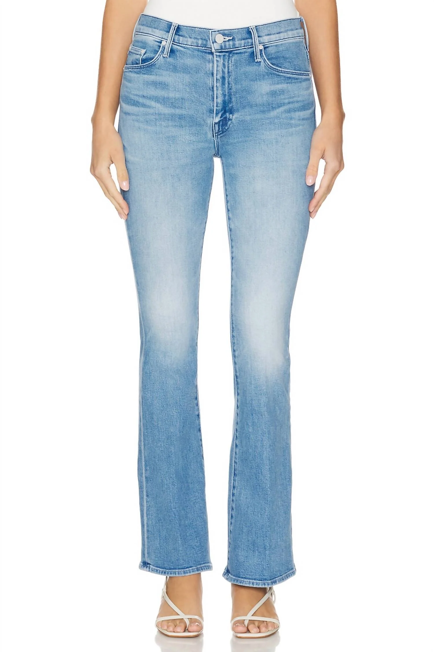 Weekender Bootcut Jeans In Mediterranean Muse
