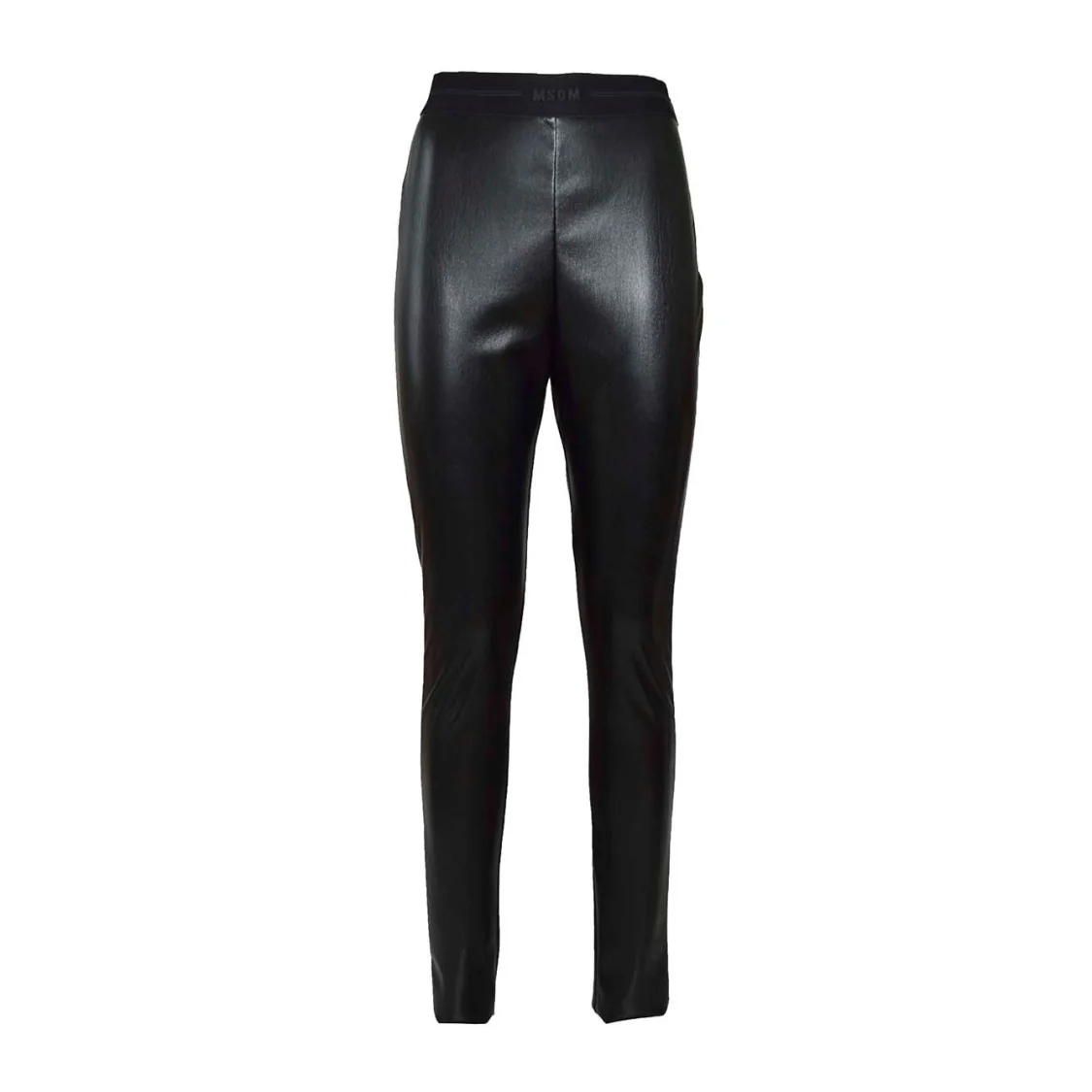 Black Faux Leather Leggings