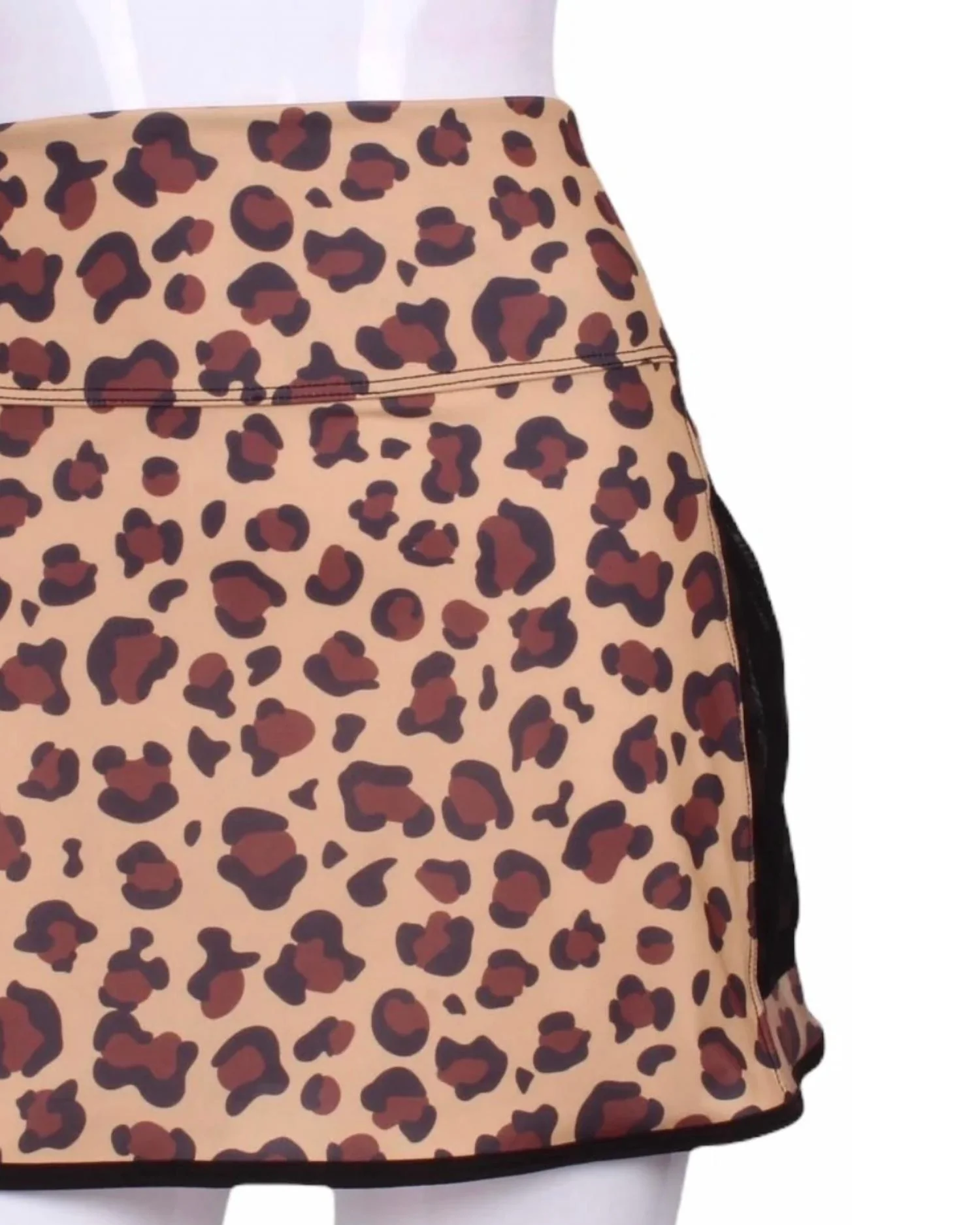 Women's Straight Skirt In Leopard