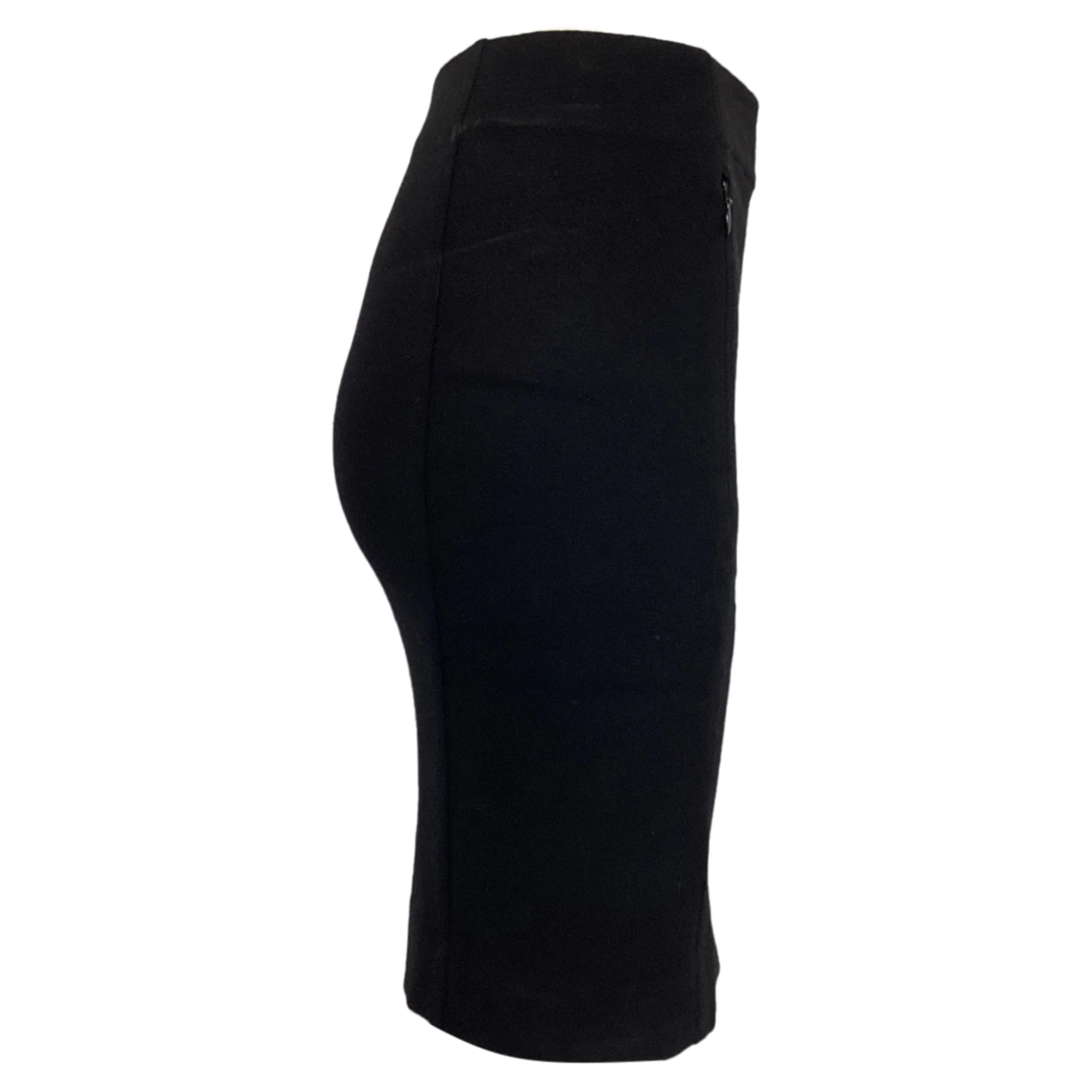 Diane Von Furstenberg Mini Fitted Skirt in Black Viscose
