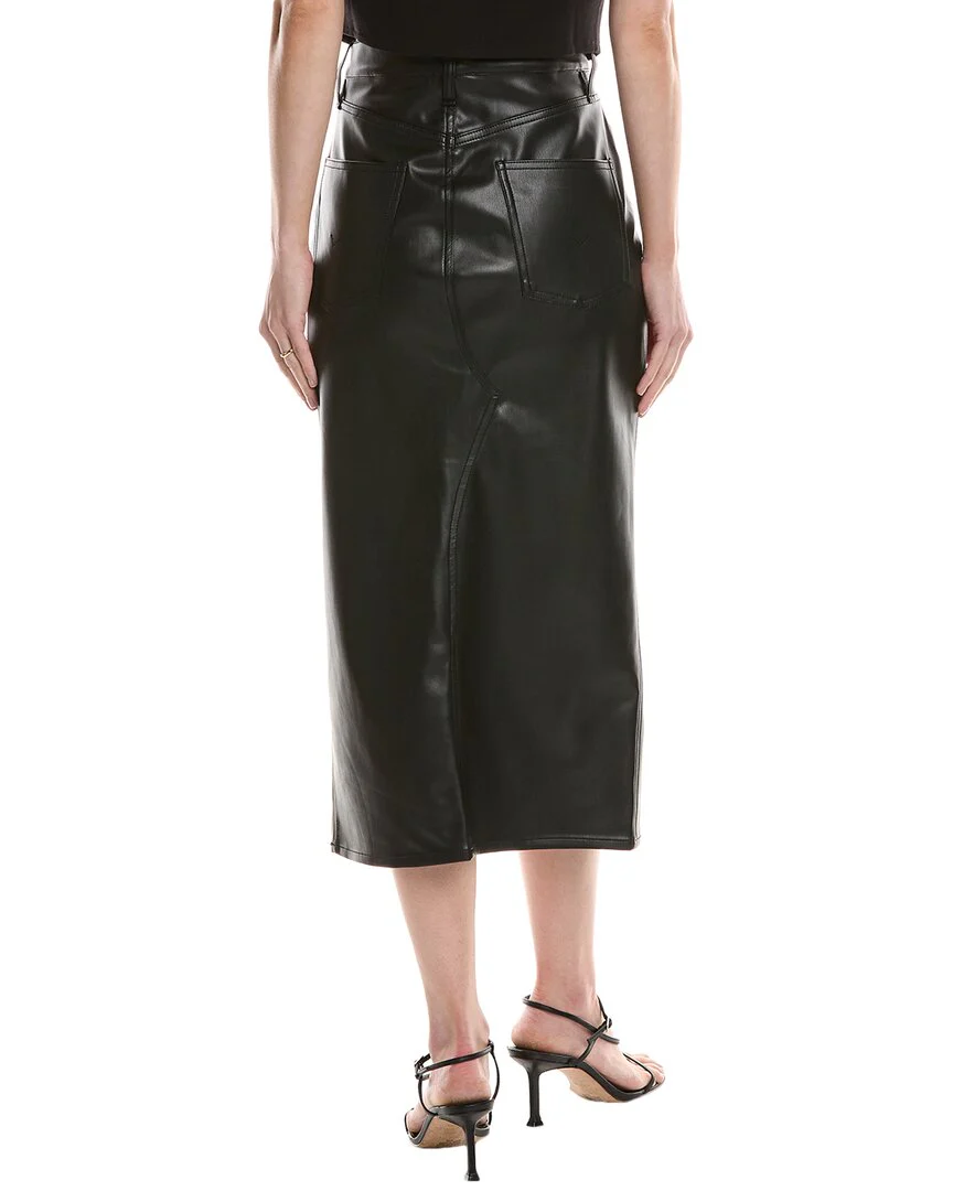 HUDSON Jeans Reconstructed Midi Skirt