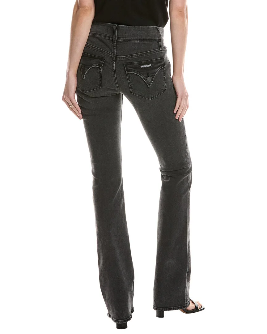 HUDSON Jeans Beth Mid-Rise Granite Baby Boot Jean