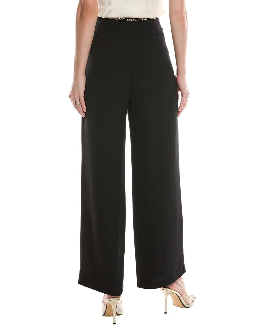 Gracia Chain Trim Wide Leg Pant
