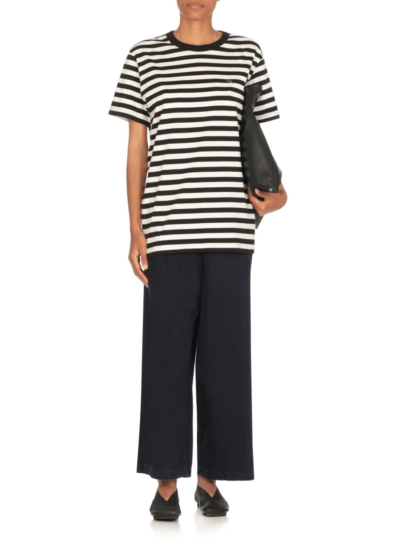 Cotton Palazzo Jeans