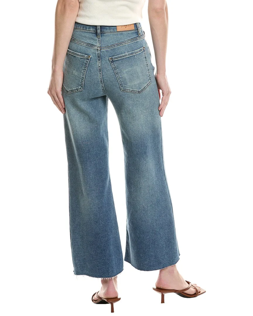 7 For All Mankind Luxe Vintage Jo Ultra High-Rise Panorama Cropped Jean