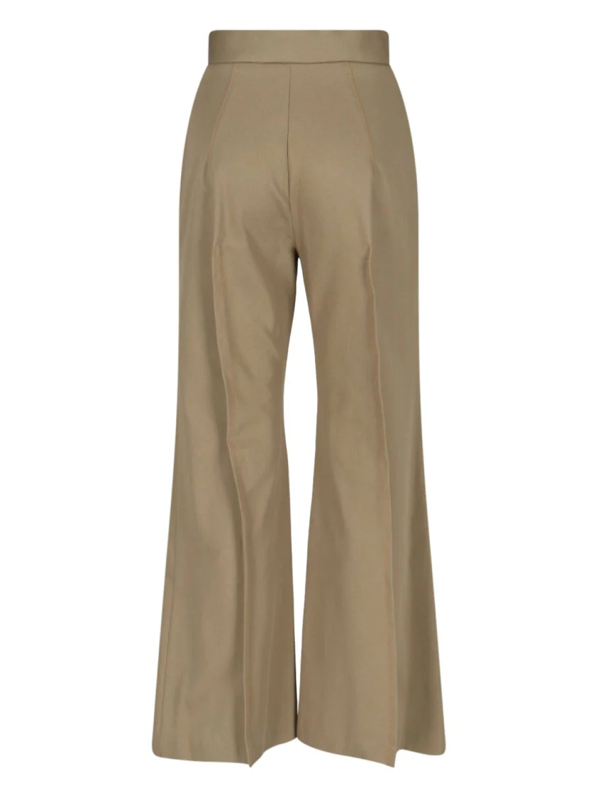Pinched' Palazzo Pants – Brown
