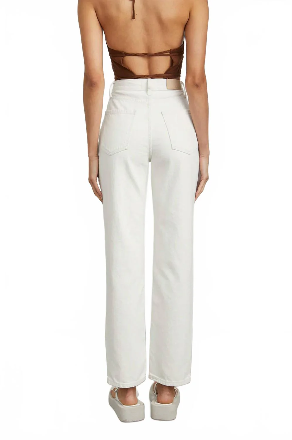 Topanga Jeans In Ecru