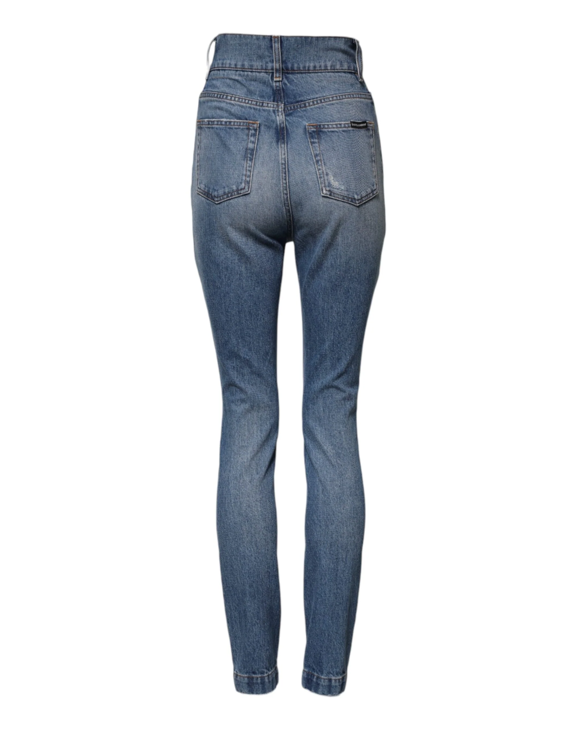 Dolce & Gabbana blue Washed Skinny High Waist blue Women's Jeans