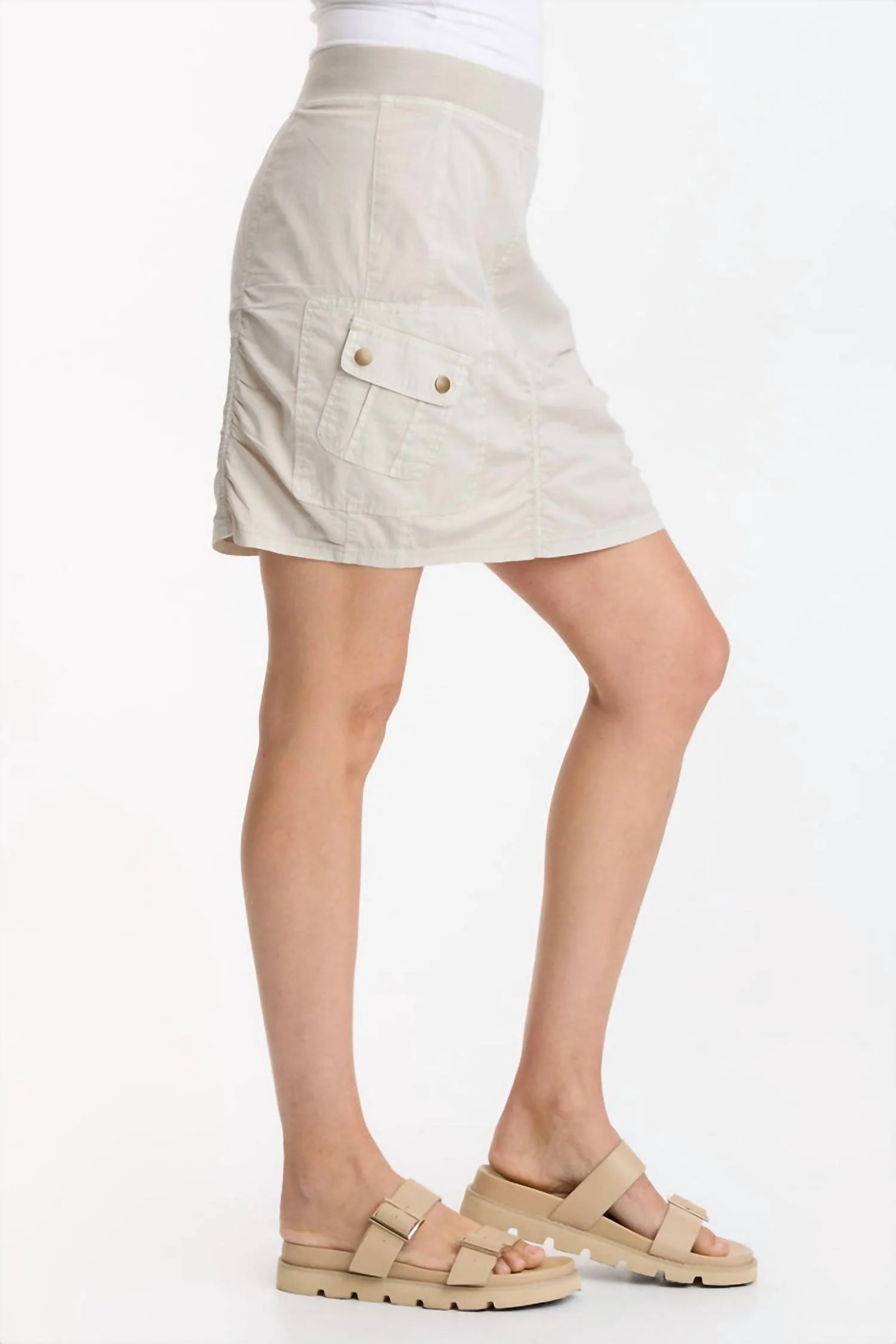 Parc Cargo Mini Skirt In Center Stage Pigment