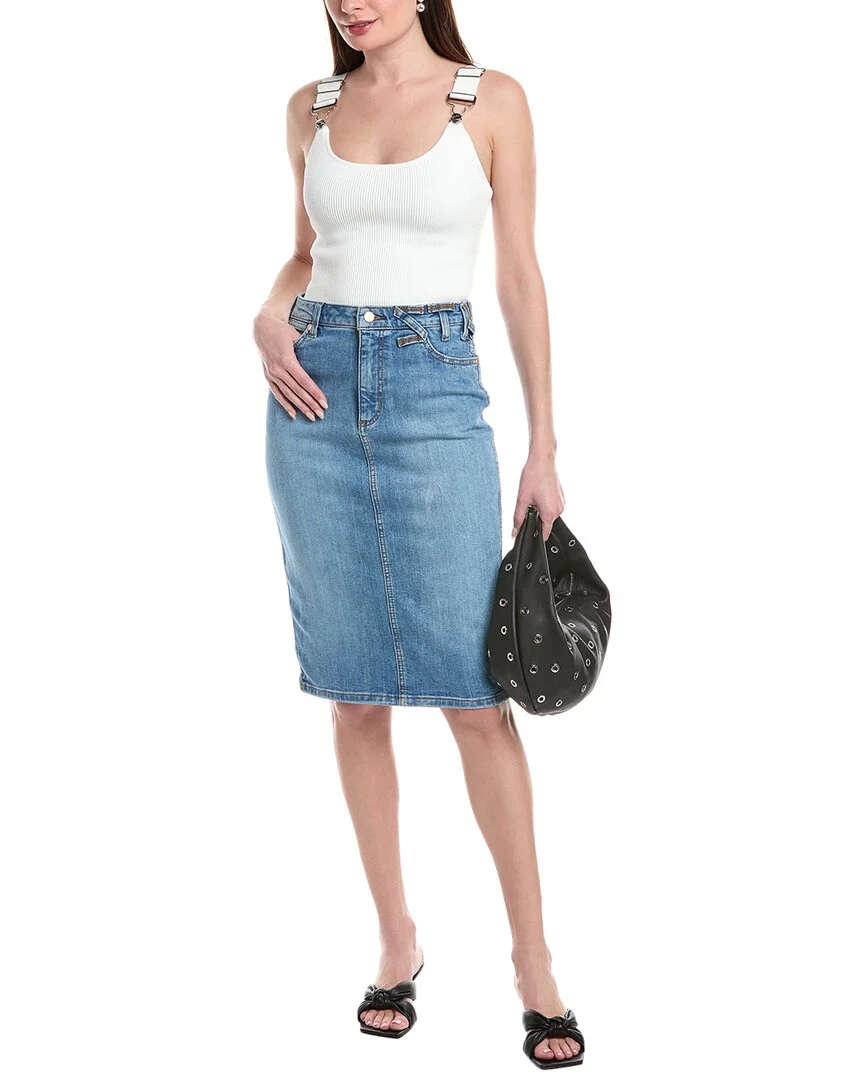 STAUD x Wrangler The Pencil Skirt