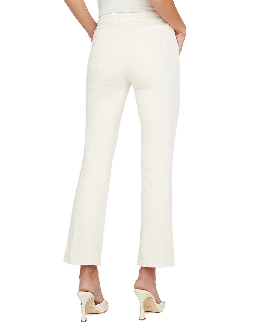 L’AGENCE Tati High-Rise Crop Micro Boot French Vanilla Jean