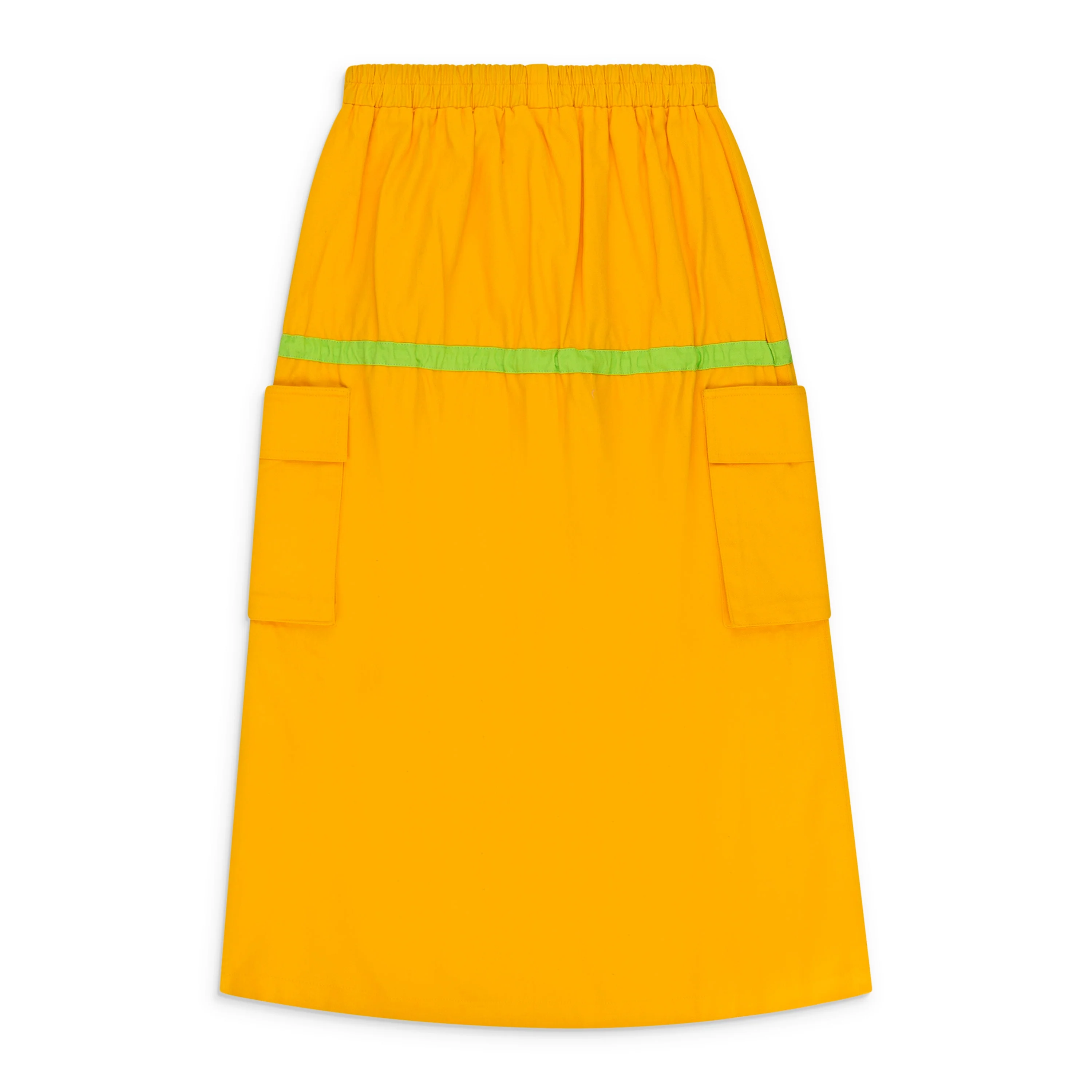 HARAJUKU ORANGE/GREEN FLARED SKIRTS