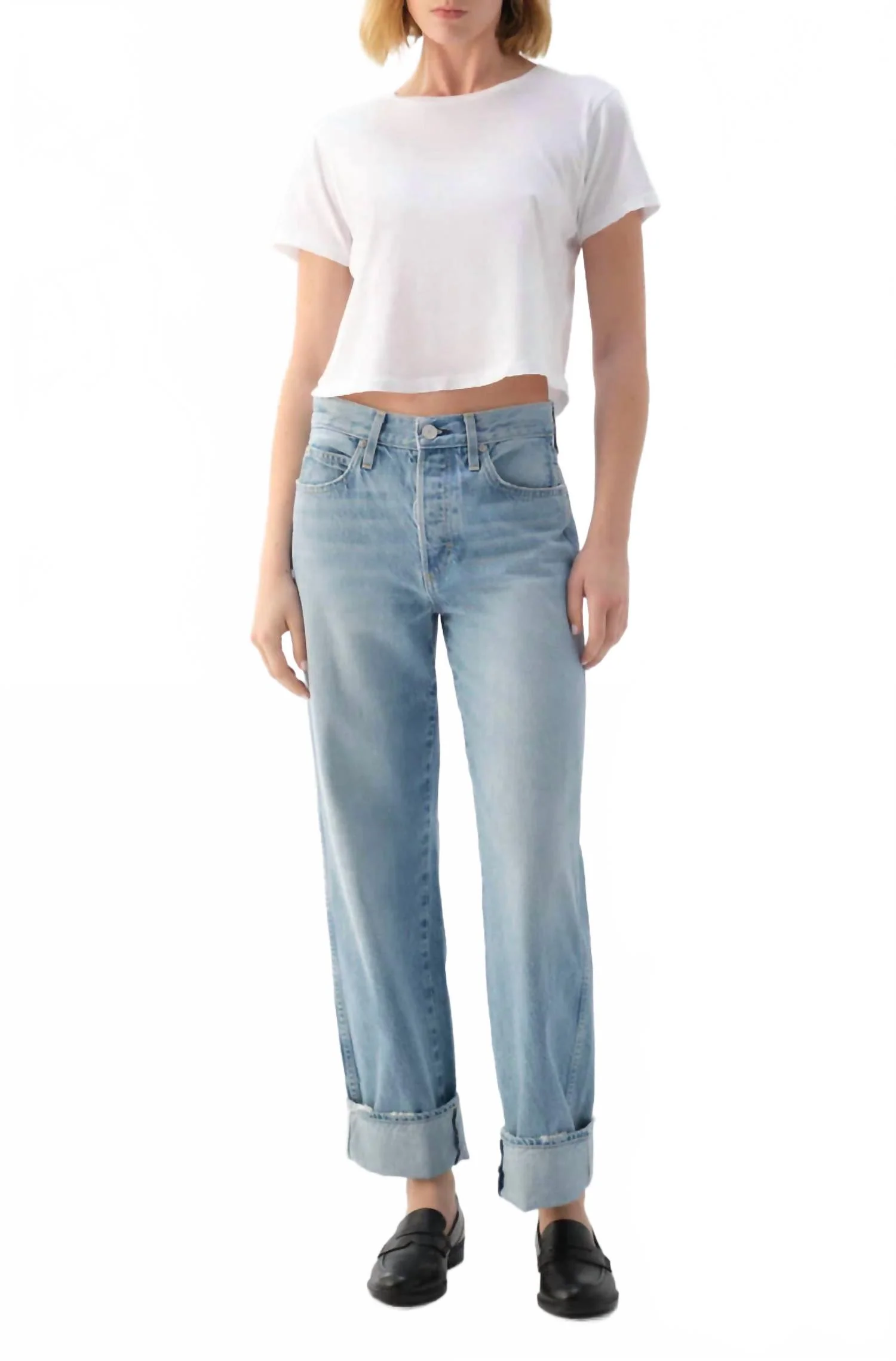 Sonia Cuffed Jeans In Adulation