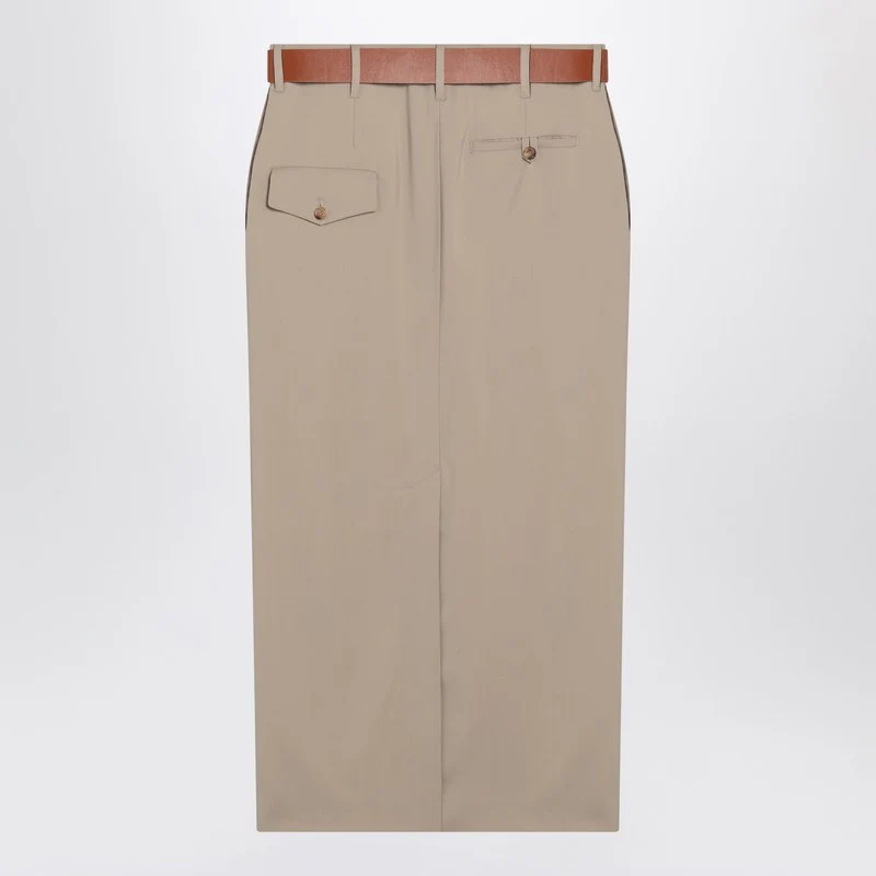 Moschino Women's Jupe With Wool Skirt