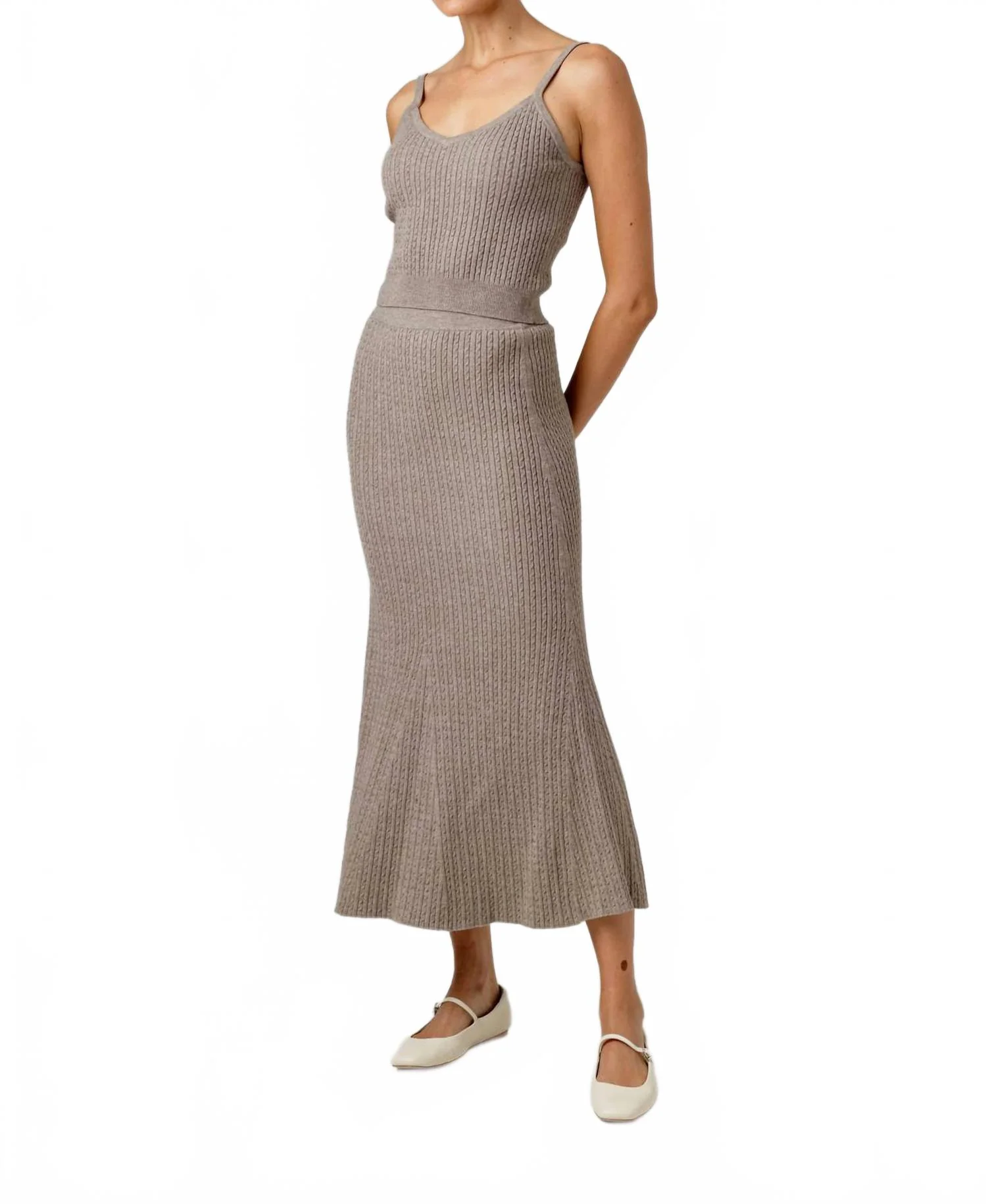 Rosalind Skirt In Chesnut