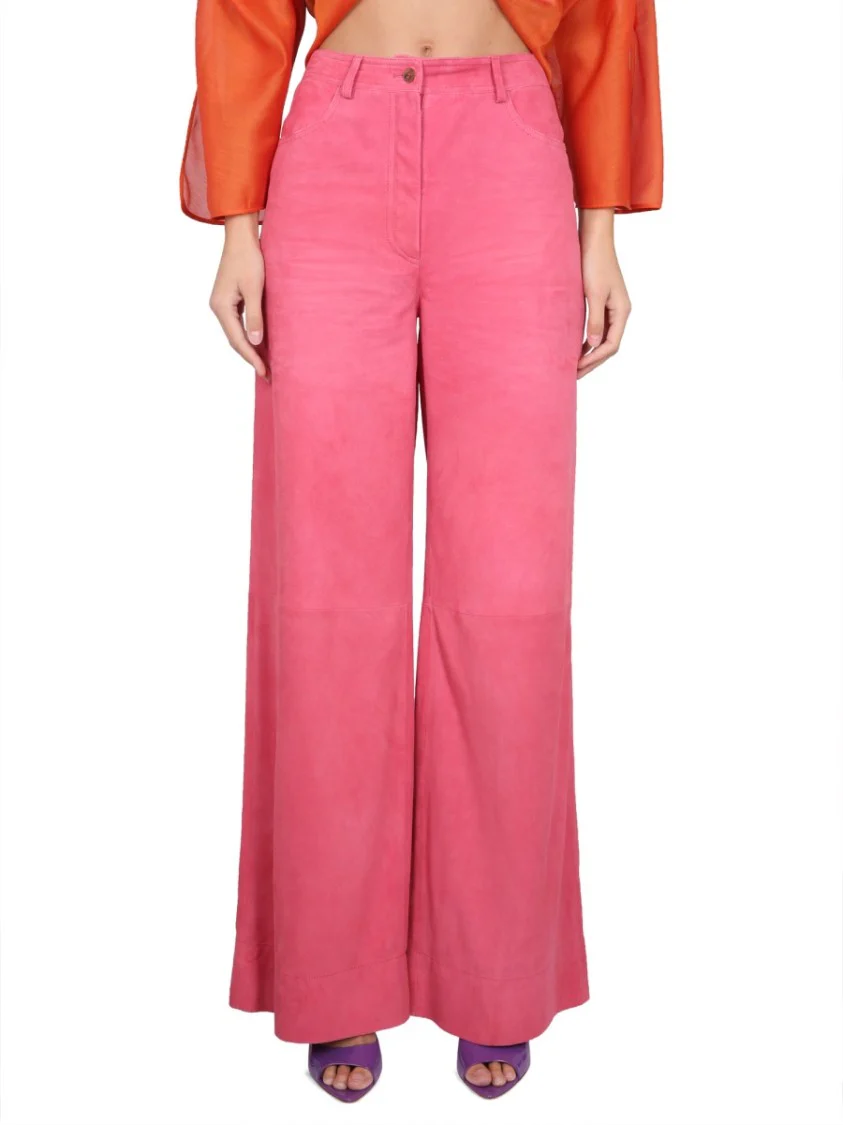 High-Waisted Wide Leg Pants