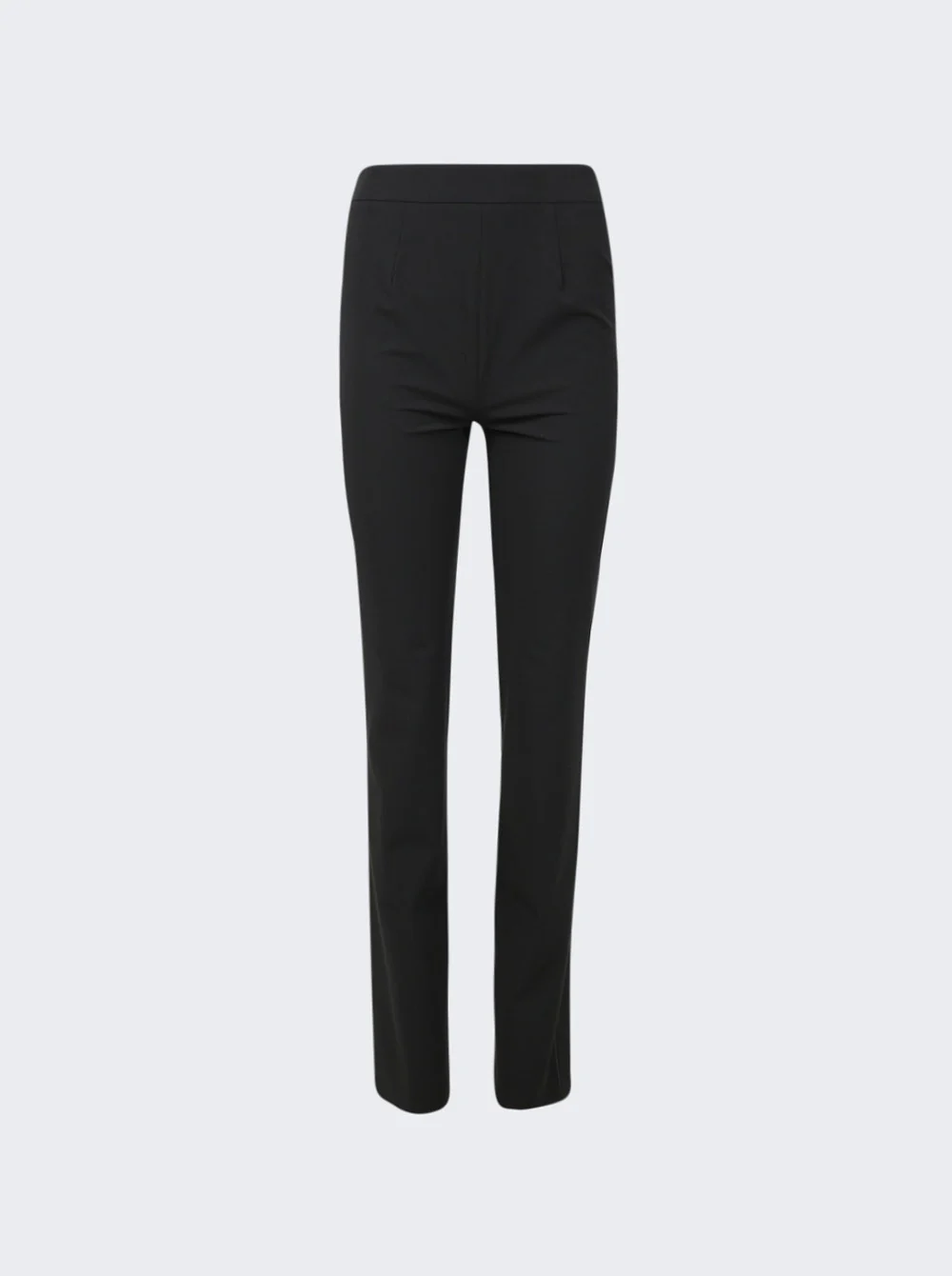 Gabardine Stretch Zip Pants
