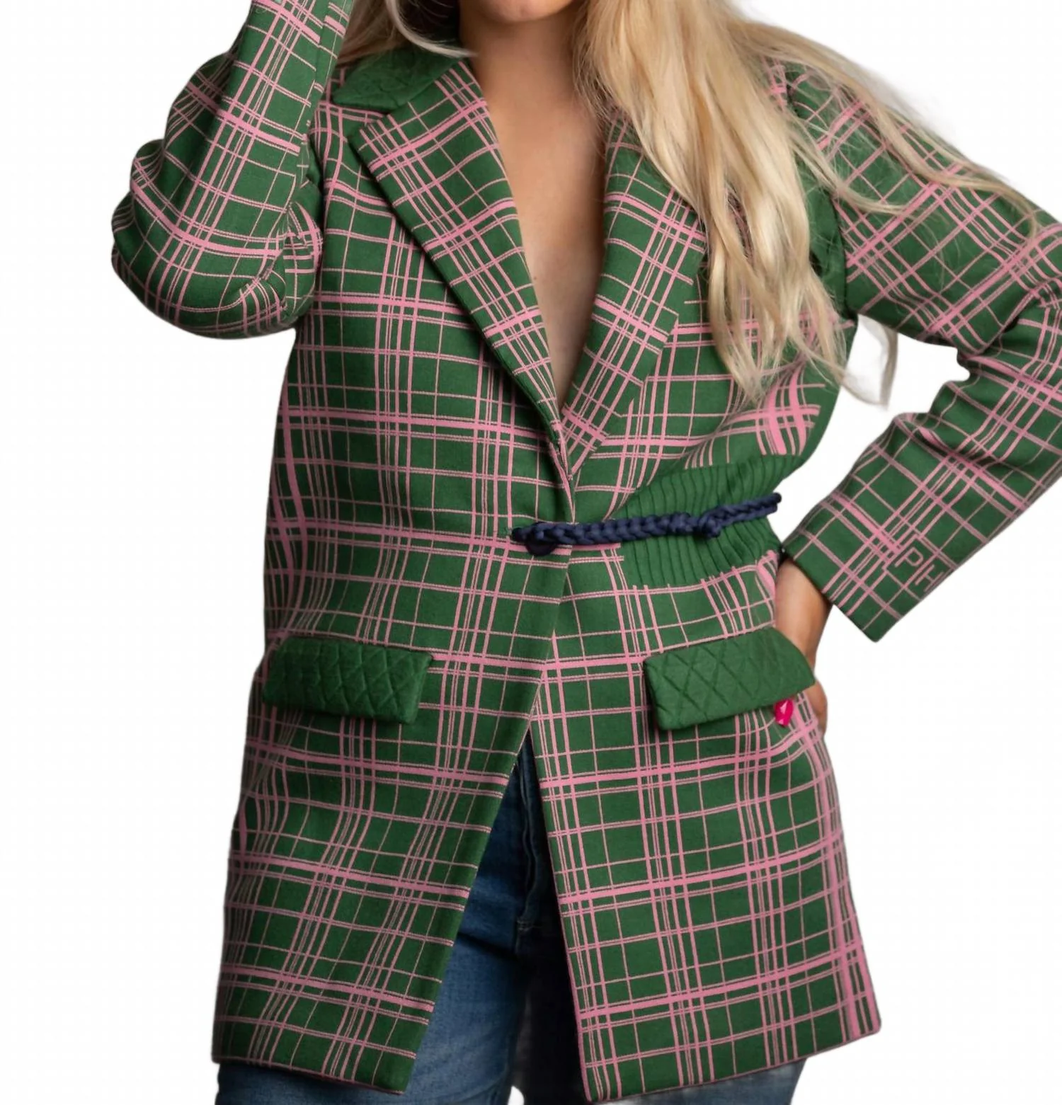 Bella Eco Blazer In Print