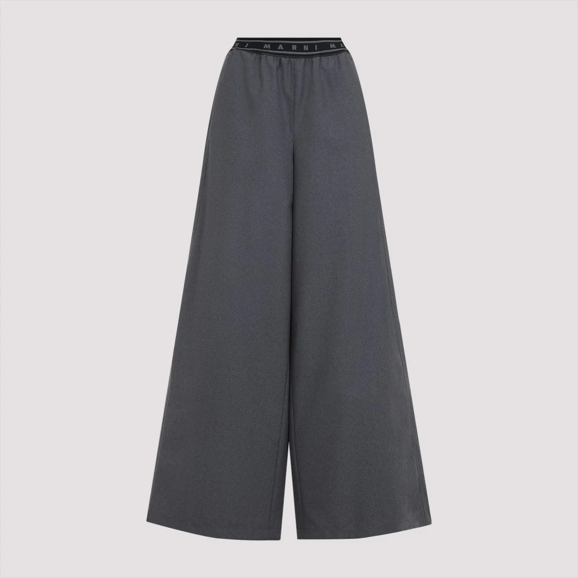 Graphite Grey Virgin Wool Pants