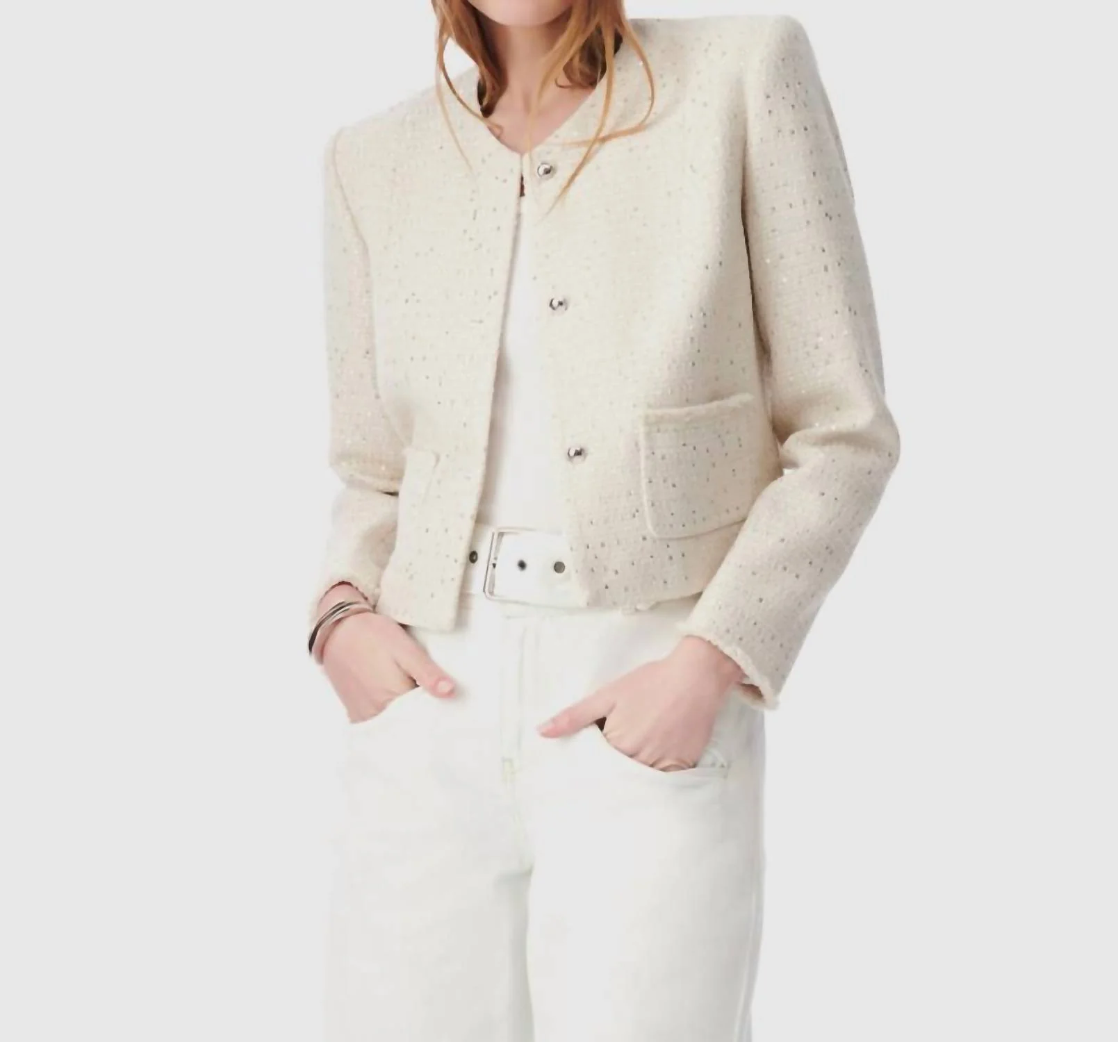 Qaranne Jacket In Cream