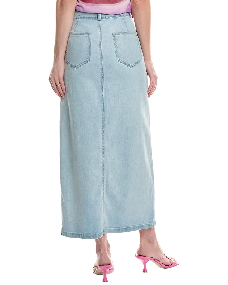 Bella Dahl Indigo-Side Slit Skirt