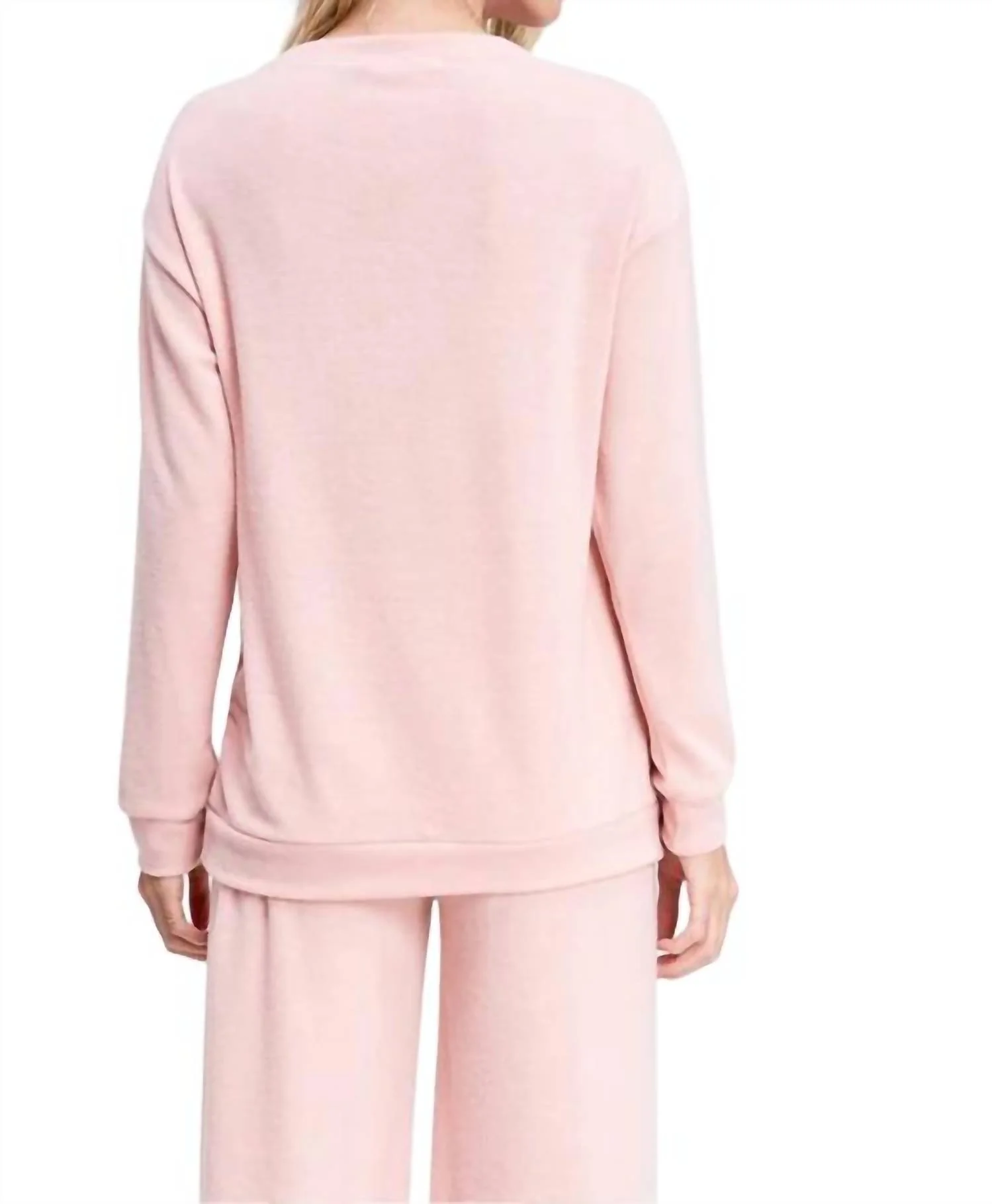 Love Sleepwear Set In Pink