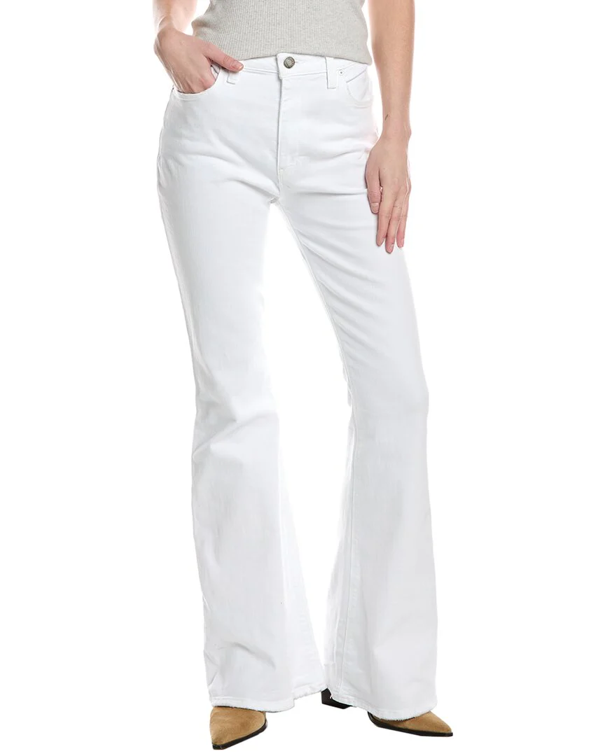 HUDSON Jeans Holly White Horse High-Rise Flare Jean